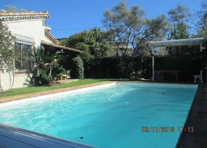 Avec Piscine Privee A Les Pins Villa Juan-les-Pins