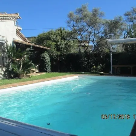 Avec Piscine Privee A Les Pins - 4 Minutes A Pieds Des Plages Villa Juan-les-Pins