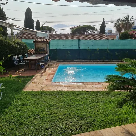 Avec Piscine Privee A Les Pins 胡安莱潘
