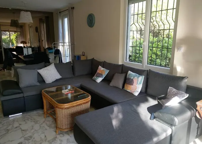 Avec Piscine Privee A Les Pins Βίλα *