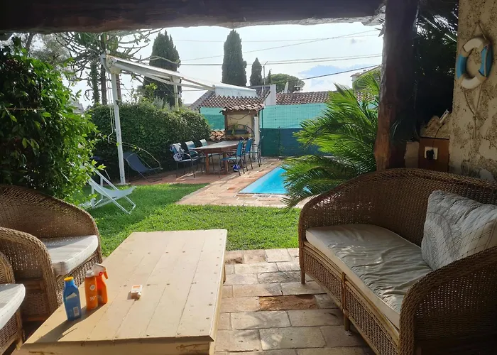 Avec Piscine Privee A Les Pins * Ζουάν λε Πιν